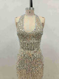 Sexy Sequin transparente